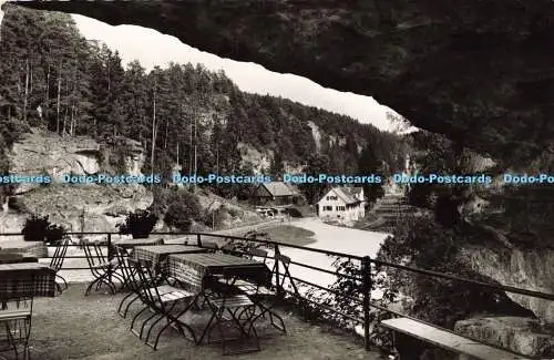 R198907 Ausblick aus der Teufelshohle Frankische Schweiz Erforscher und Erschlie