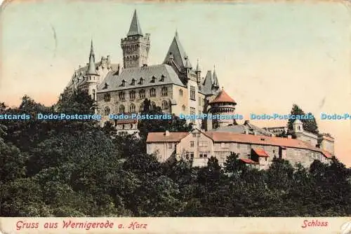 R198909 Gruss aus Wernigerode a Harz Schloss Paul Hansen