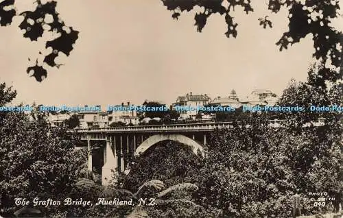 R197747 The Grafton Bridge Auekland N Z C Smith Tanner Bros Maoriland Photograph