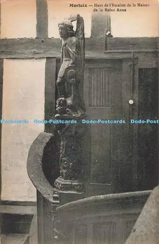 R196443 Morlaix Haut de lEscalier de la Maison de la Reine Anne