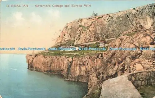 R197817 Gibraltar Governors Cottage and Europa Point Ferrary and Romero Krille a