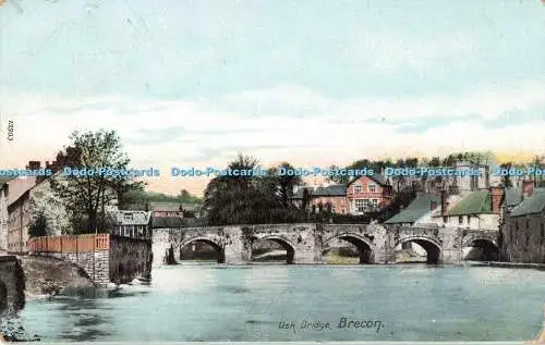R197843 Usk Bridge Brecon 13903 The Wrench Series 1906