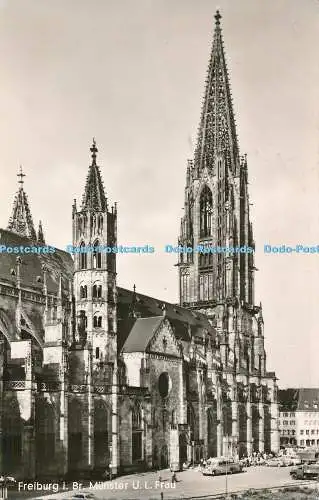 R196538 Freiburg i Br Münster U L Frau Karl Albert 1960