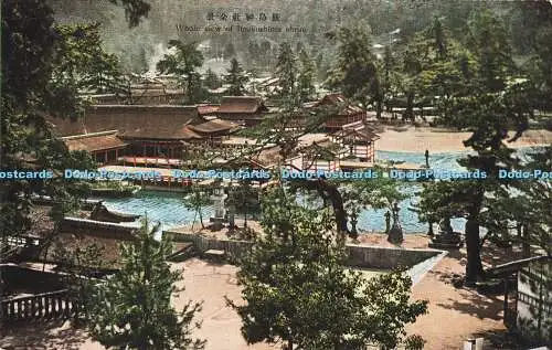 R197899 Ganzansicht des Itsukushima-Schreins