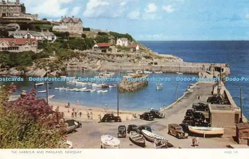 R199115 The Harbour and Mainland Newquay Jarrold Cotman Color