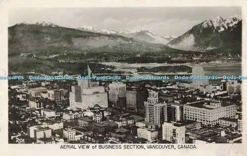 R196590 201 Luftaufnahme Geschäftsabschnitt Vancouver Kanada Gowen Sutton