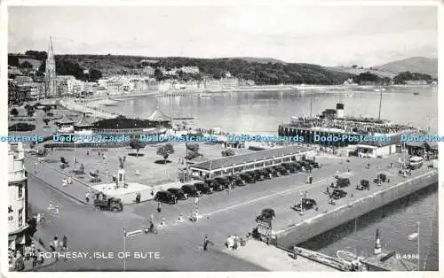 R200712 Rothesay Isle of Bute B 4988 Silveresque Valentines 1954