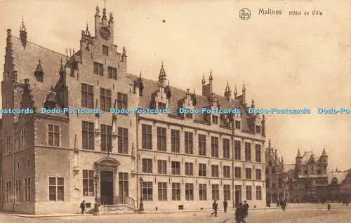 R196609 Nels Malines Hotel de Ville Ern Thill