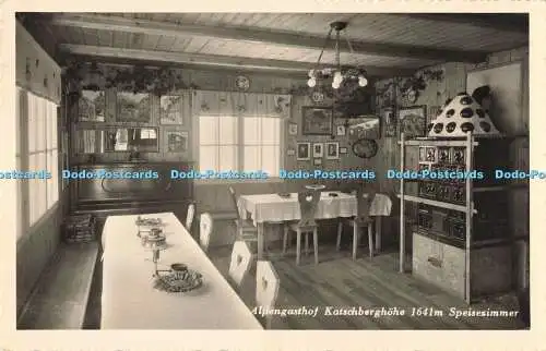 R197974 Alpengasthof Katschberghohe 1641 Speisezimmer Franz Knollmüller Nr 623 1