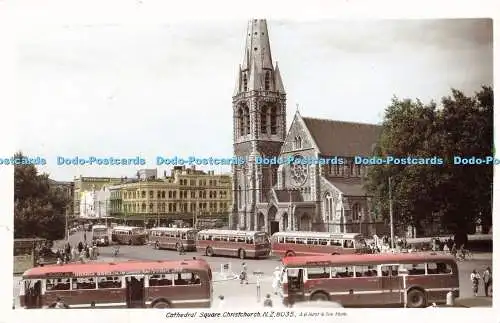 R200725 Cathedral Square Christchurch N Z 8035 A B Hurst and Son Photo