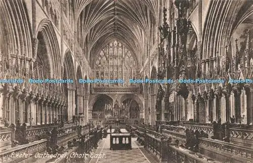 R200749 Exeter Cathedral Choir East Friths Series No 19621