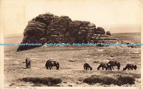 R199223 Dartmoor Haytor Photochrom 1939