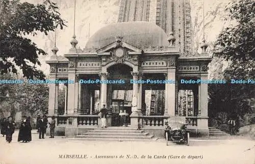 R198009 Marseille Ascenseurs de N D de la Carde Gare de de depart