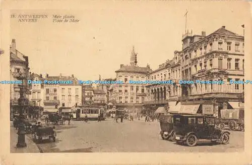 R200760 18 Anvers Place de Meir Meir Plaats A Dohmen 1932