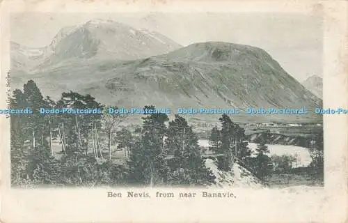 R196699 Ben Nevis aus der Nähe Banavie Valentines Serie