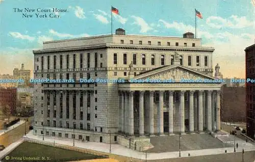 R198060 The New Court House New York City Irving Underhill N Y Manhattan Post Ca