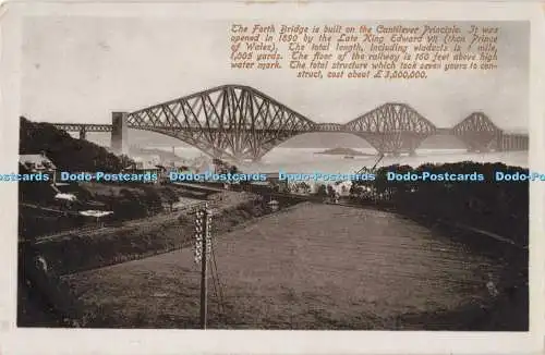 R196710 Die Forth Bridge basiert auf dem Cantilever-Prinzip Caledonia Serie 1