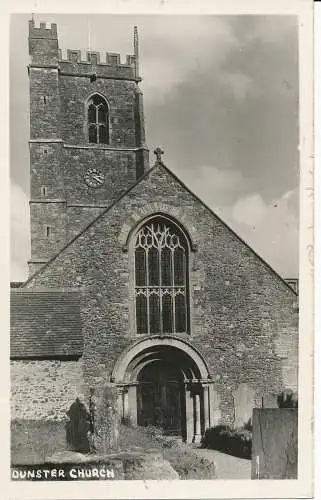 PC25865 Dunster Church. Blackmore. RP