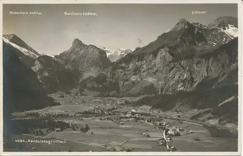 PC32197 Kandersteg 1177m.Nr 4684. 1927