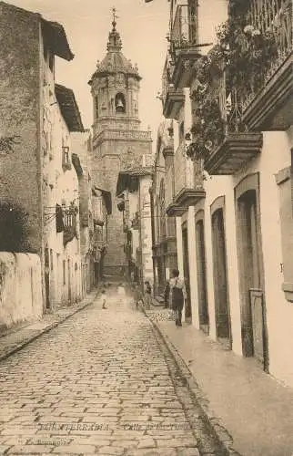 PC54705 Fuenterrabia. Calle de las Tiendas. La Espanola