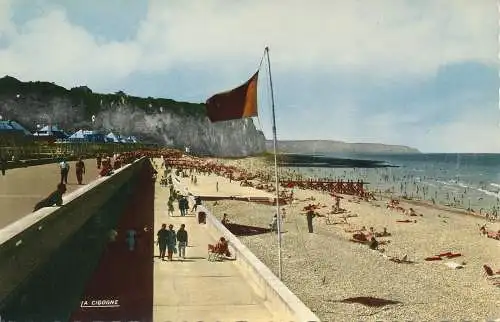 PC54844 Dieppe. La Plage. La Cigogne