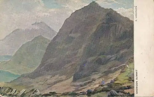 PC60328 Snowdon Summit. E. Longstaffe. Hildesheimer. Nr 5171