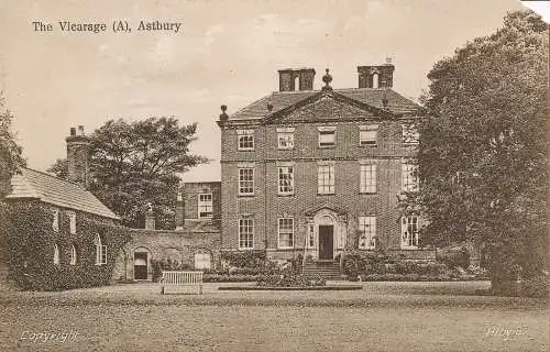 PC54403 The Vicarage. Astbury