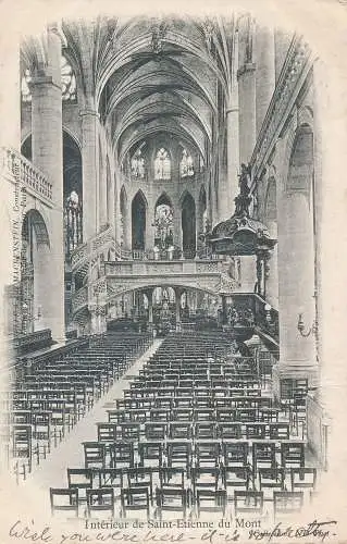 PC51935 Interieur de Saint Etienne du Mont. Neurdein Freres. 1903