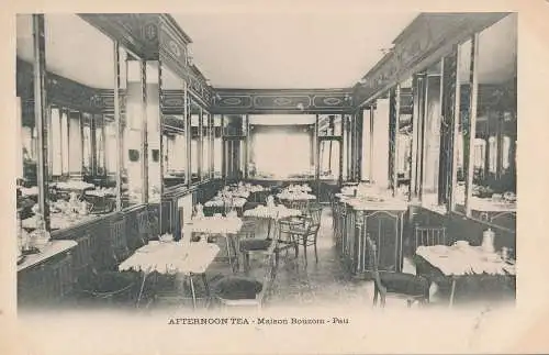 PC52250 Afternoon Tea. Maison Bouzom. Pau