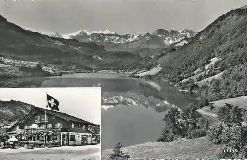 PC52933 Gasthof u. Kiosk z. Walter. Burglen. Kaiserstuhl am Lungernsee Kt. Obwa