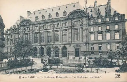 PC52435 Paris. Die Sorbonne. Universität. Neurdein Freres. Nr 2916