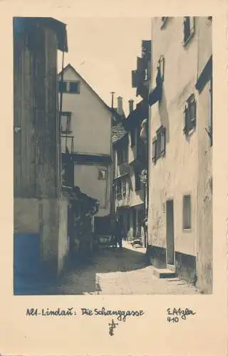 PC53262 Lindau. Die Schanggasse. E. Atzler. B. Hopkins