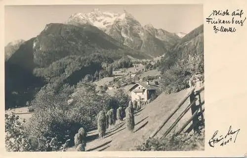 PC53906 Blick auf Finkenberg. Zillertal. 1960