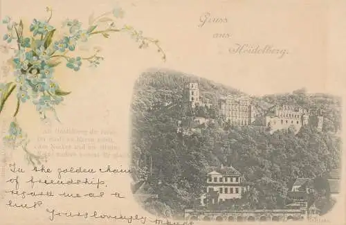 PC54425 Gruss aus Heidelberg. Schaar und Datho