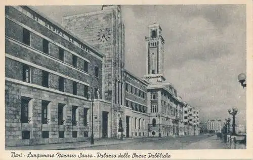 PC52746 Bari. Lungomare Nazario Sauro. Palazzo delle Opere Publiche