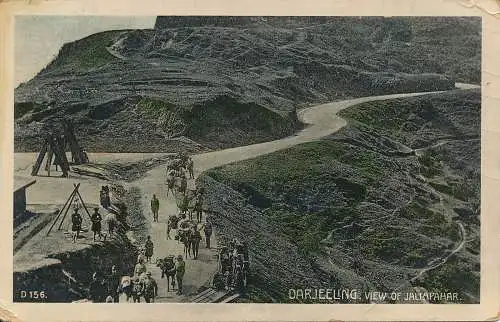 PC53749 Darjeeling. Blick auf Jallapahar. D. Macropolo. B. Hopkins