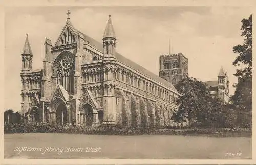 PC60520 St. Albans Abbey. Südwesten. Frith. Nr 70456