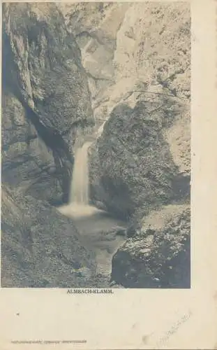 PC53820 Almbach Klamm. Fernande. B. Hopkins