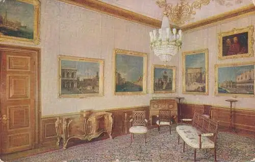 PC60377 Queens Schrank. The State Apartments. Windsor Castle. stecken. Oilette