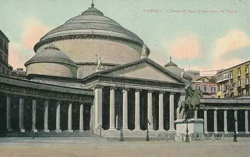 PC52154 Napoli. Chiesa di San Francesco di Paola