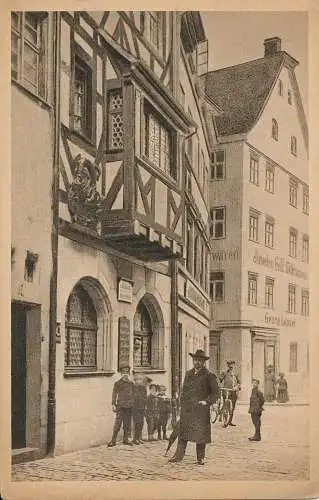 PC53284 Nürnberg. Hans Sachs Haus. A. Zemsch. 1922