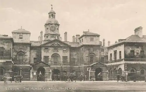 PC61202 London. Die Horse Guards. Whitehall. J. J. Corbyn