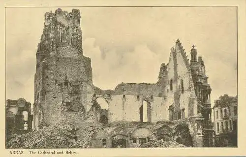 PC53628 Arras. Kathedrale und Glockenturm. B. Hopkins