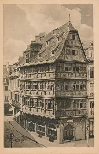 PC51623 Straßburg. Maison Kammerzell. Felix Luib. B. Hopkins