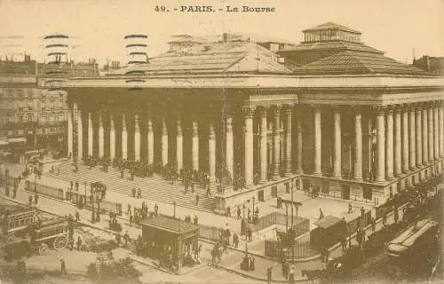 PC52866 Paris. La Bourse. Nr 49. 1915. B. Hopkins