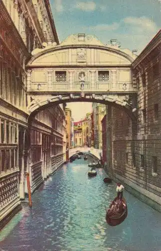 PC54503 Venezia. Die Seufzerbrücke. Fratelli Scrocchi