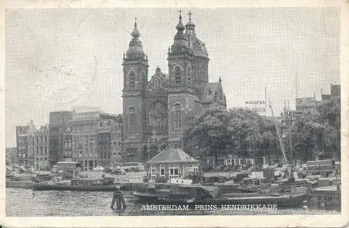 PC53337 Amsterdam. Prins Hendrikkade. 1949