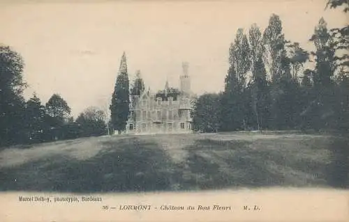 PC51520 Lormont. Chateau du Bois Fleuri. Marcel Delboy. Nr 36