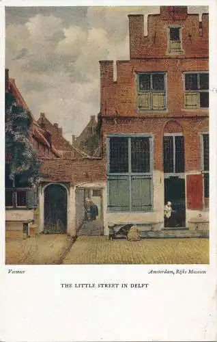 PC59621 The Little Street in Delft. Vermeer. Medici. Nr 113