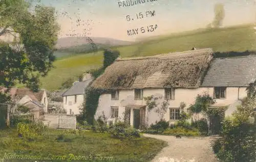 PC59816 Malmsmead Lorna Doones Farm. Frith. Nr 58412. 1913